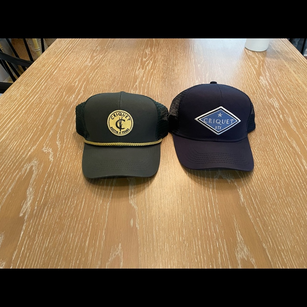 Two Criquet hats